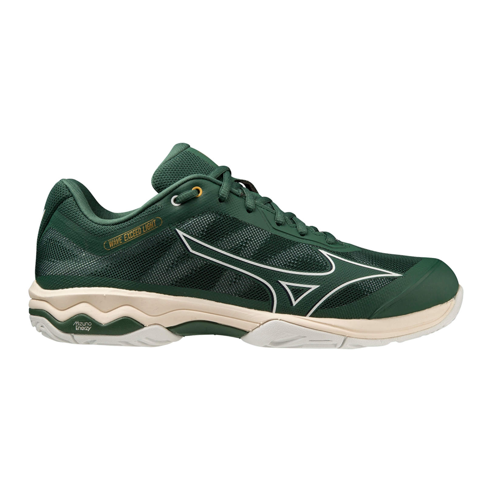 Se Mizuno Wave Exceed Light AC Pineneedle/White hos Padelshoppen.com